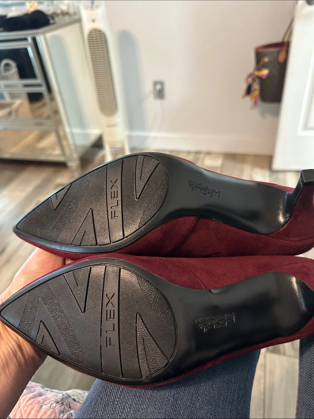 LifeStride New heels , 👠 Burgundy sz 9